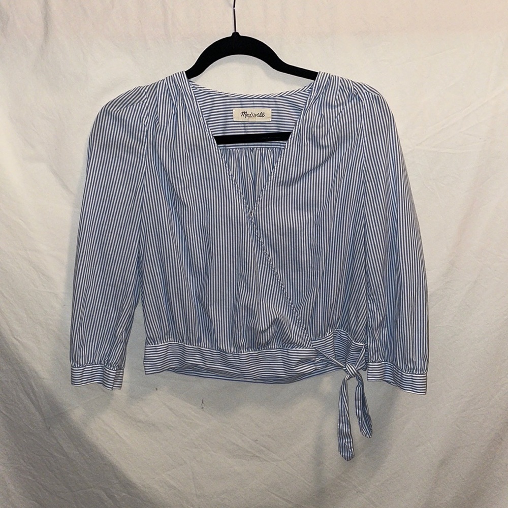 Tie Blouse - Madewell Size S